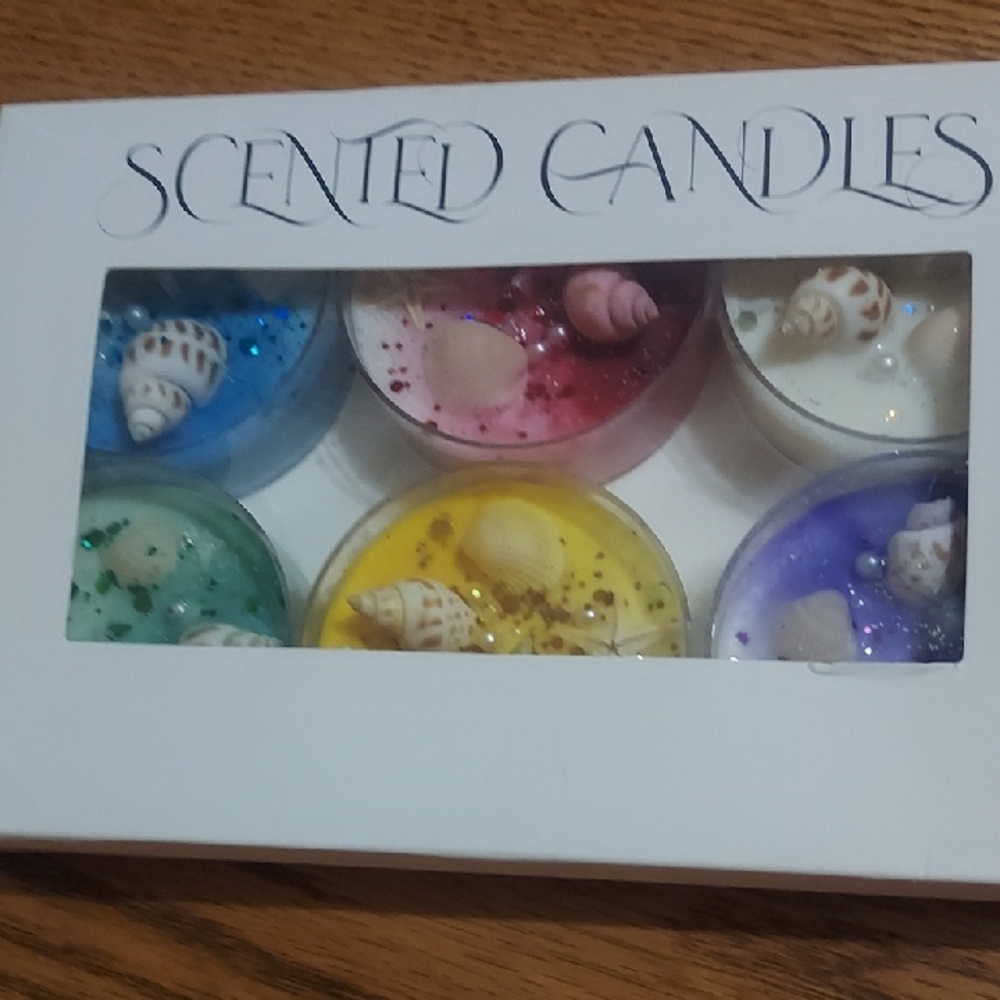 6 Pack Scented Candles